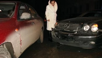 Светлана Лобода попала в аварию